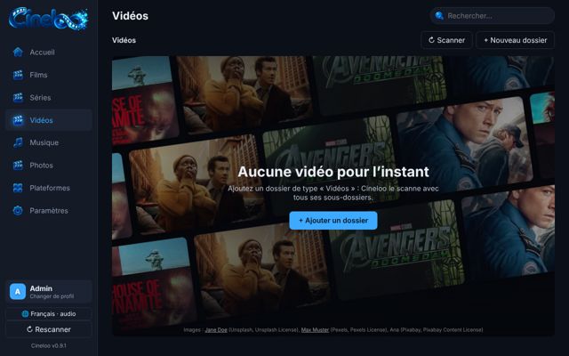Bibliothèque vidéo
